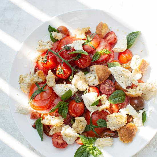 Salat af tomater
