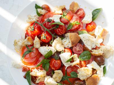 Salat af tomater