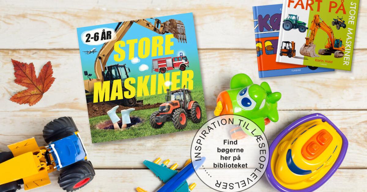 Store maskiner | Herlev Bibliotek